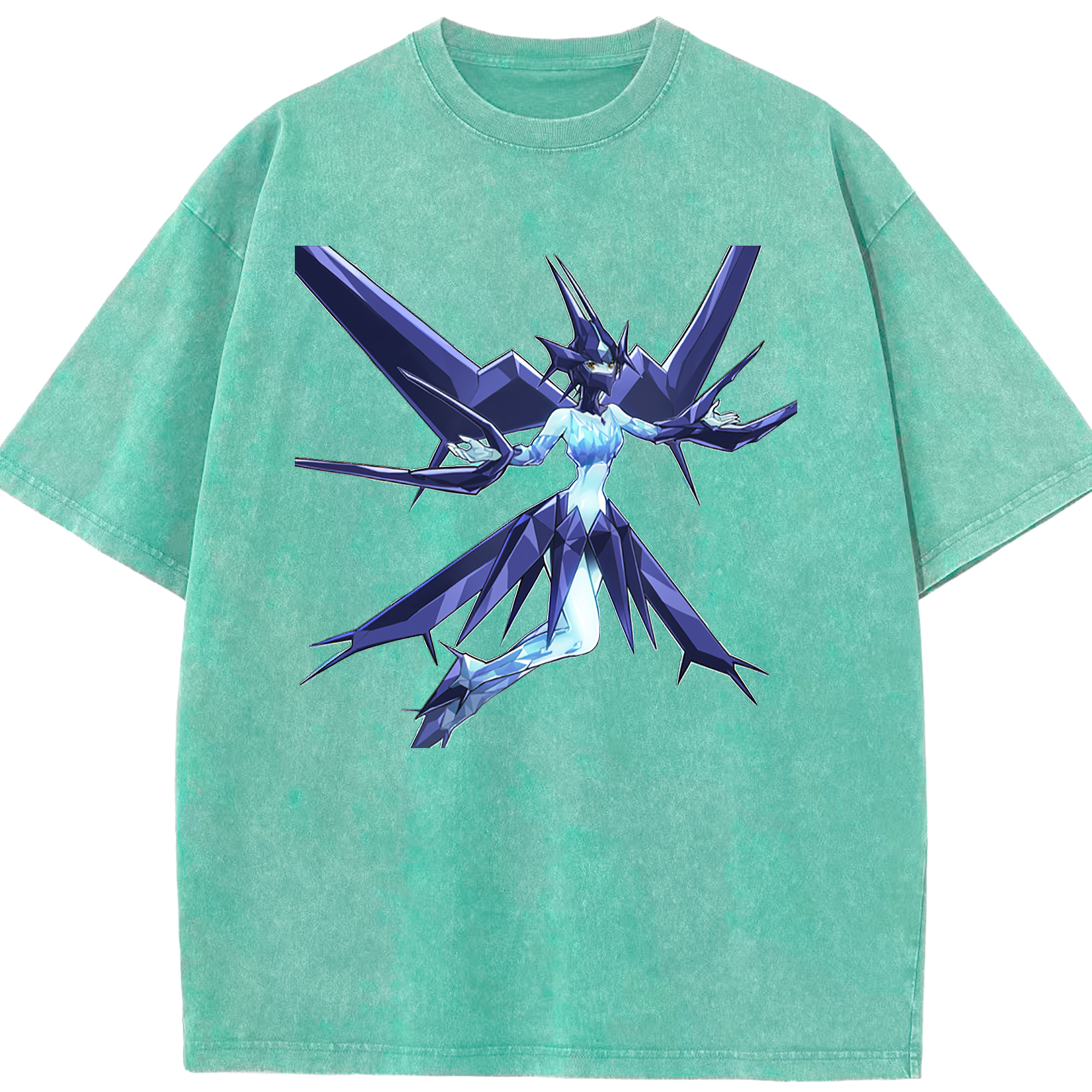 （画像用） 遊☆戯☆王 Yu-Gi-Oh! 綿100% ヴィンテージ風 半袖Tシャツ（フロントプリント）